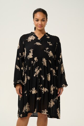 Abito 'KC Betty' di KAFFE CURVE in nero: frontale
