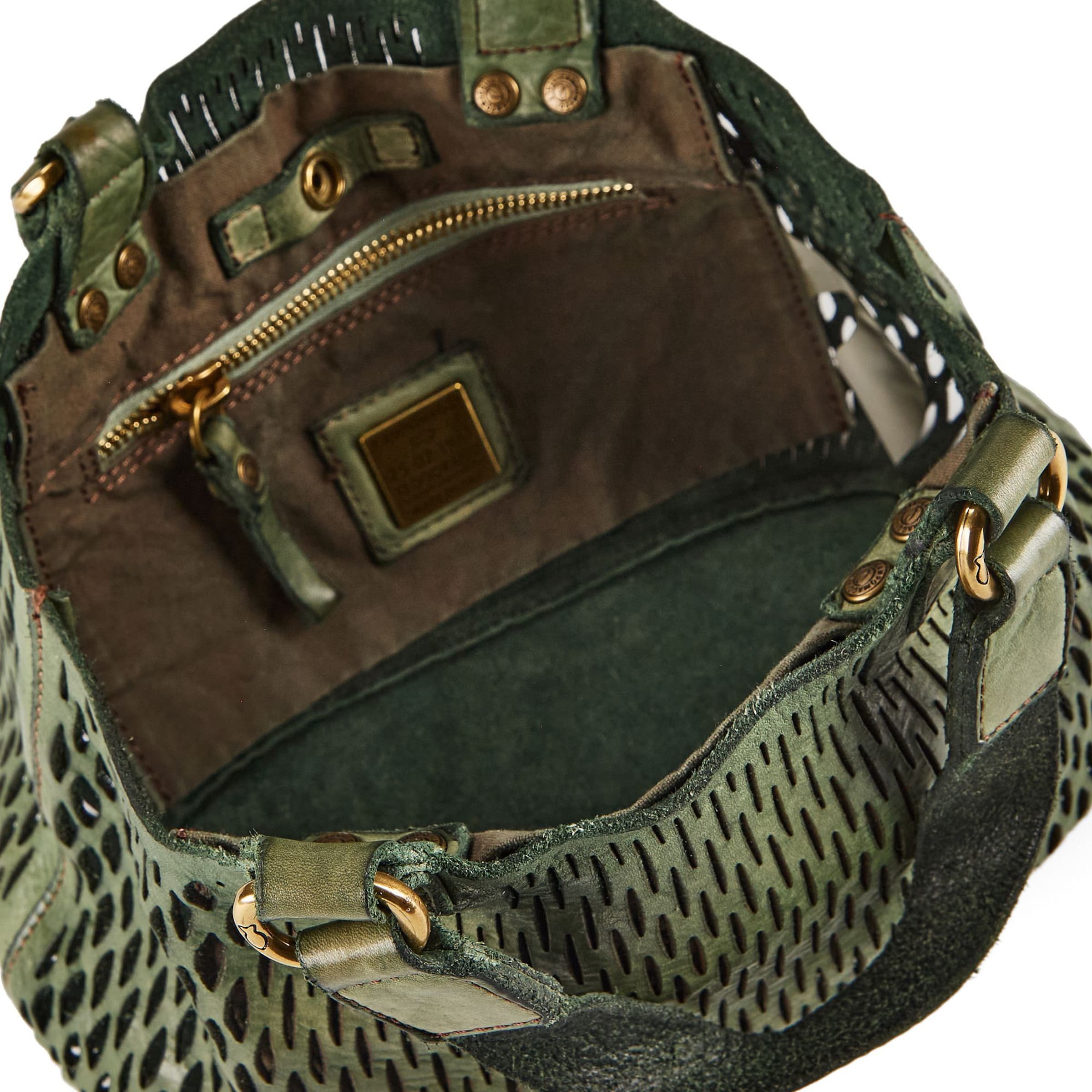 Borsa a tracolla 'Cosima' di Campomaggi in verde