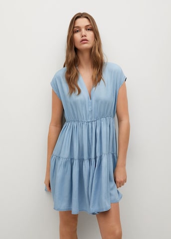 MANGO Dress 'Siren' in Blue: front