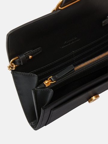 Portamonete 'PINKO LOVE ONE WALLET C. BORSA' di PINKO in nero