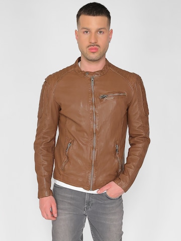 Veste mi-saison ' 31021311 ' MUSTANG en marron : devant