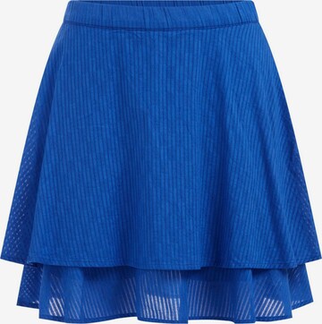 WE Fashion Rok in Blauw: voorkant