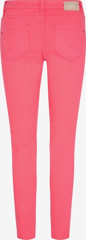 MOS MOSH Slimfit Παντελόνι σε ροζ