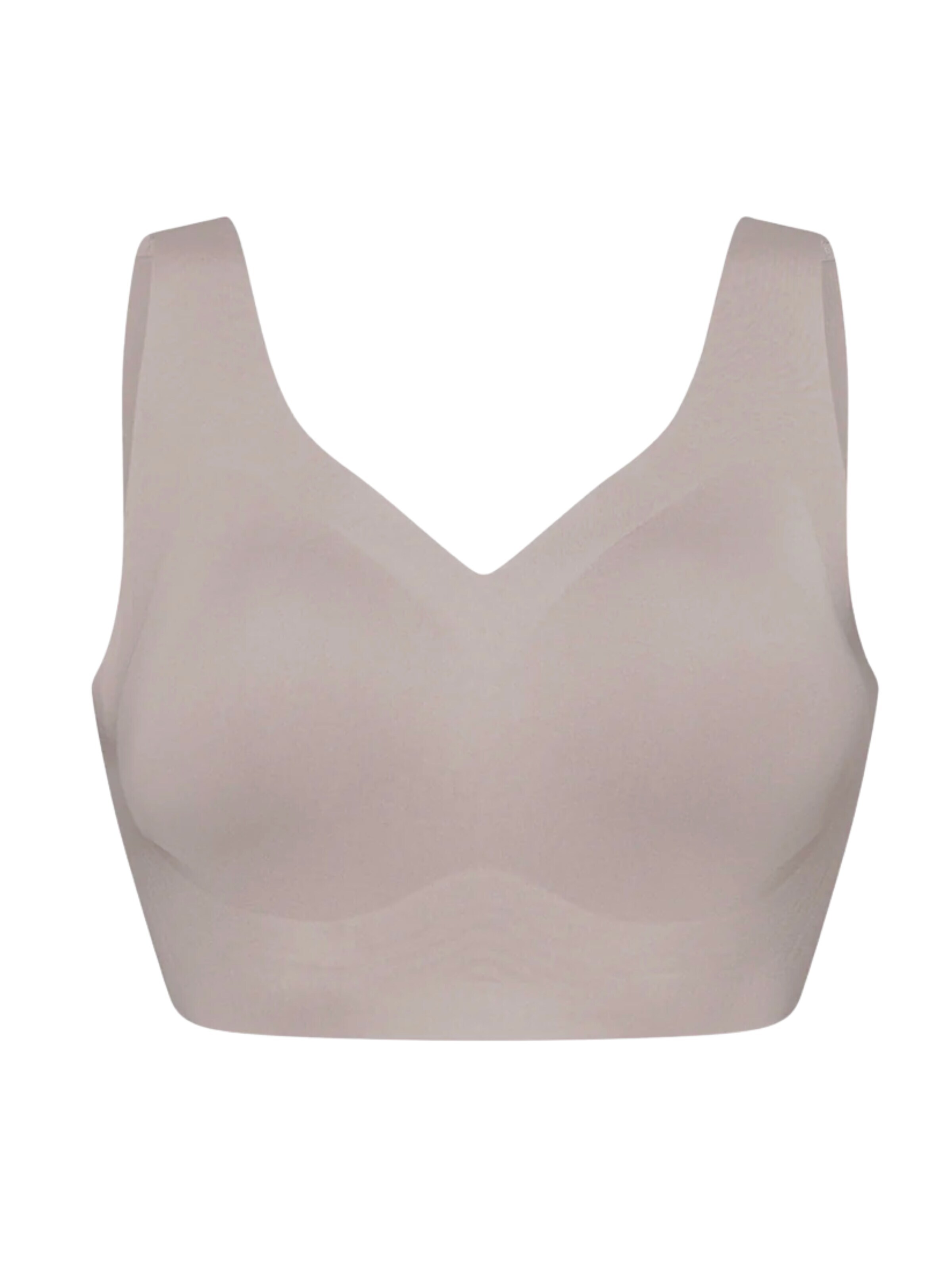 cfab (formerly creamy fabrics) - Sujetador reductor 'Comfort Minimizer Back Support BH' en gris: frente