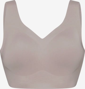 cfab (formerly creamy fabrics) - Sujetador reductor 'Comfort Minimizer Back Support BH' en gris: frente