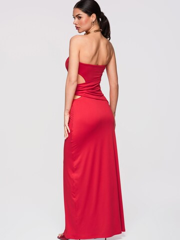 Ombre Abendkleid‌‌‌‌‌ in Rot