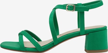 Sandales à lanières TAMARIS en vert