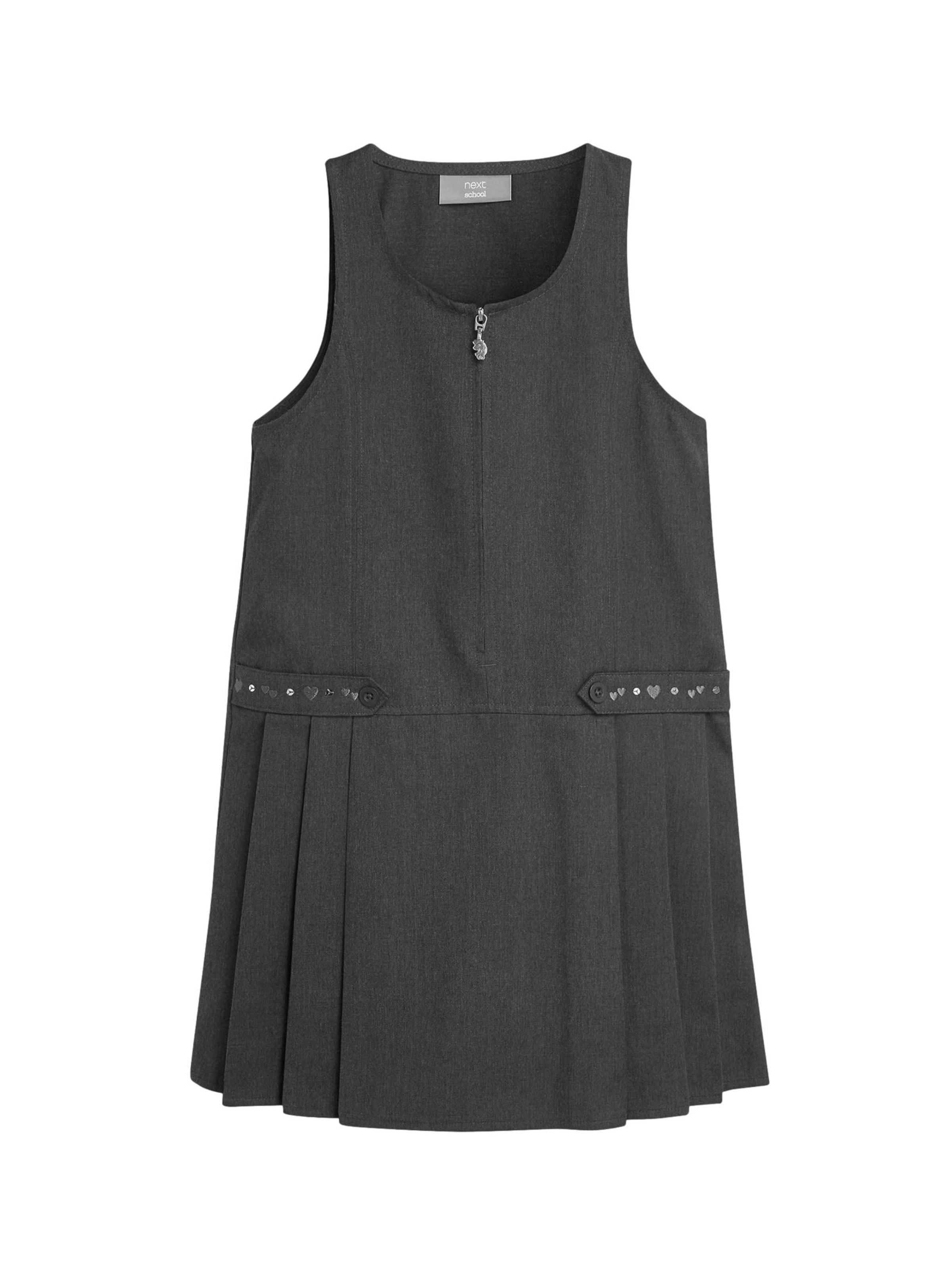 Next Платье в Серый: спереди