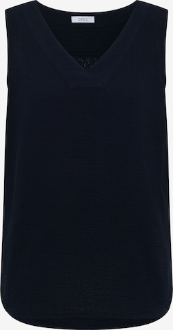CECIL Bluse in Blau: Vorderseite