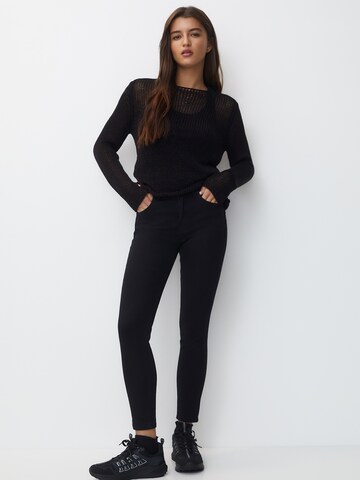 Pull&Bear Skinny Jeans in Zwart
