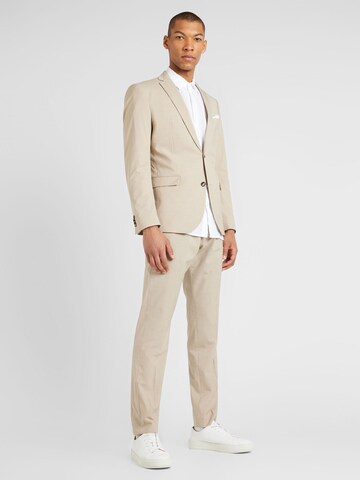 Slim fit Giacca da completo di s.Oliver in beige