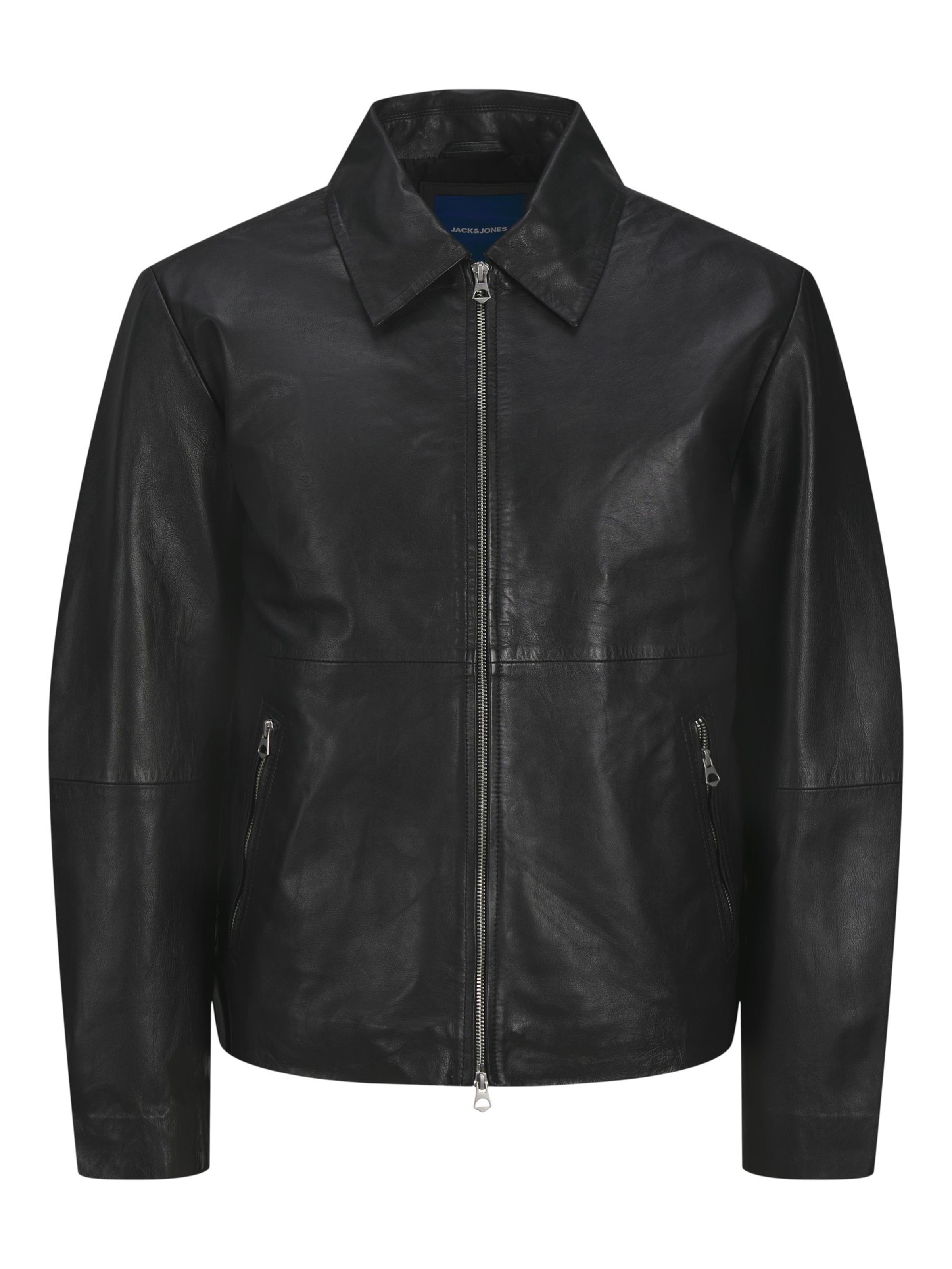 JACK & JONES Between-Season Jacket in Black: front