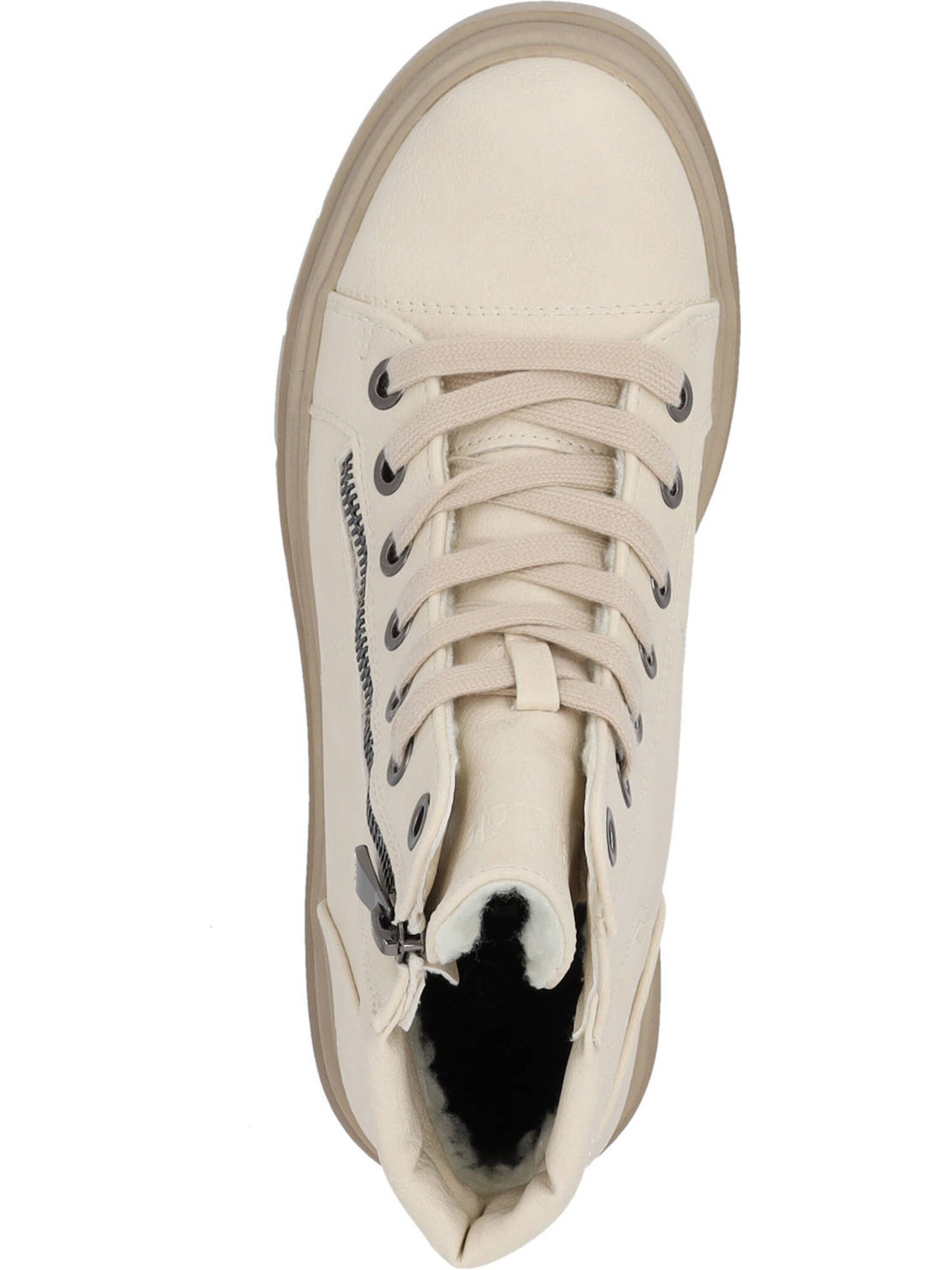 Palado Lace-Up Ankle Boots 'Salnos' in Beige