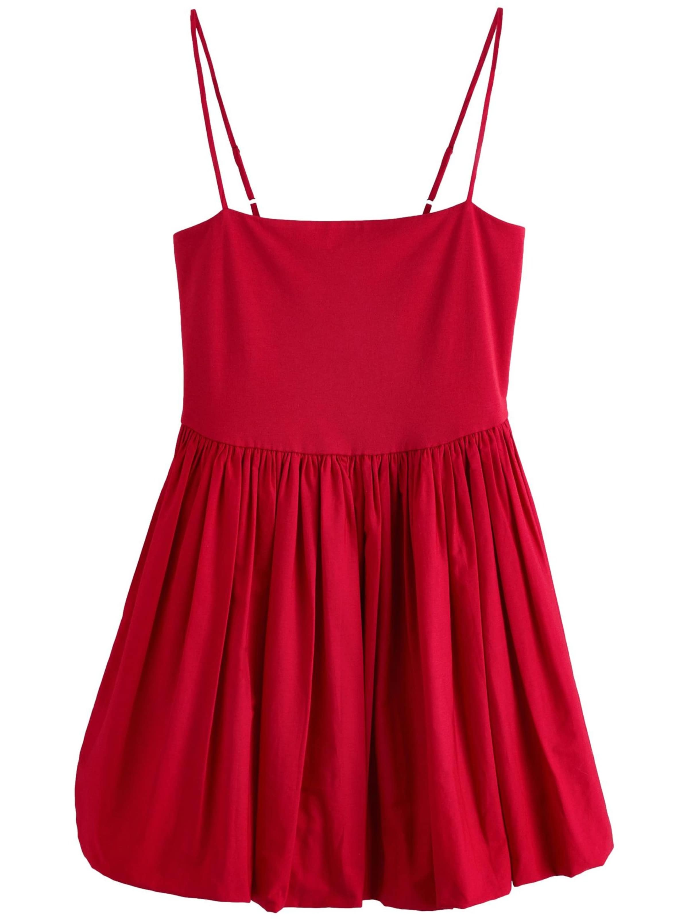 Next - Vestido de verão em vermelho: frente