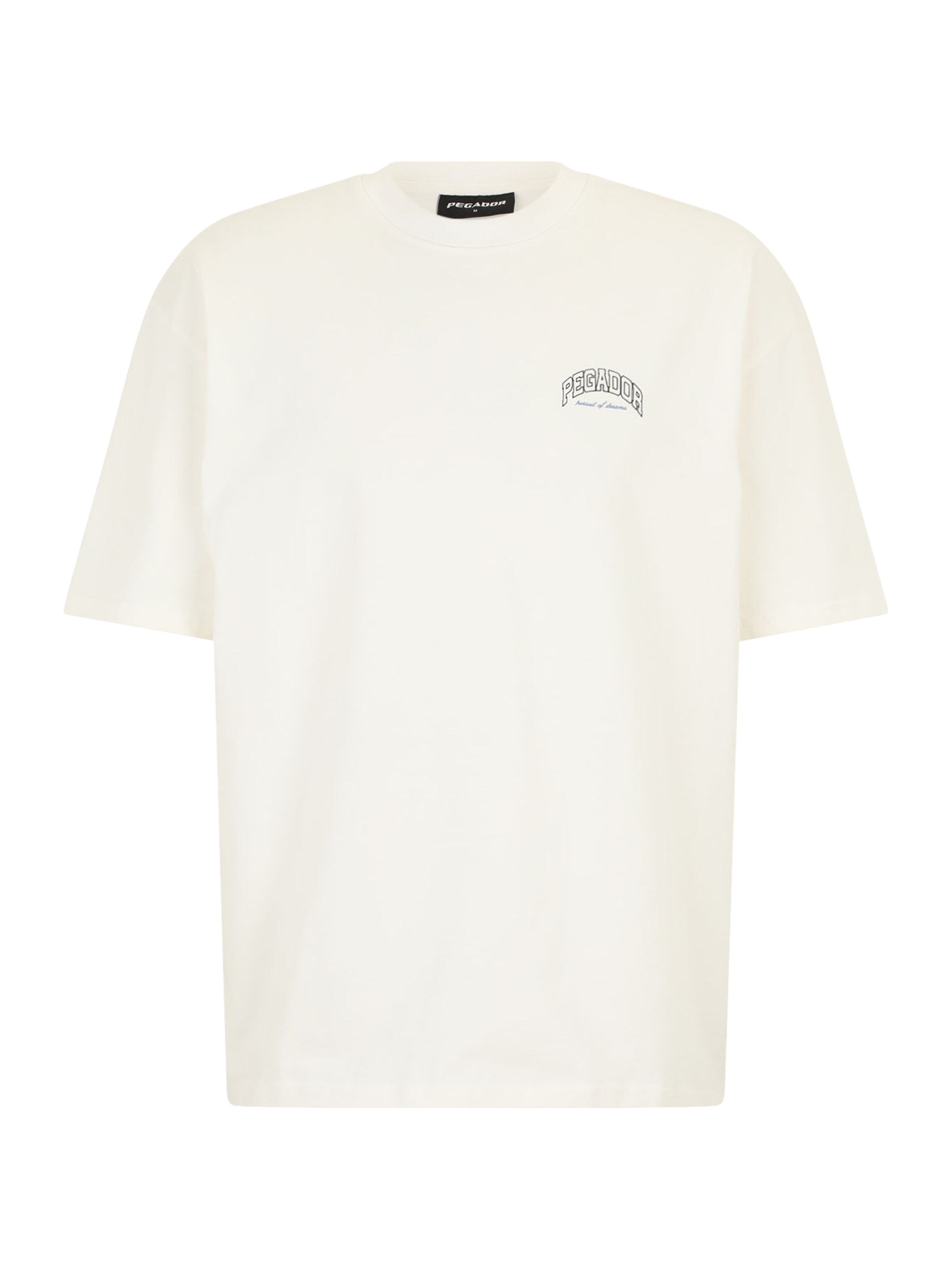 Pegador Μπλουζάκι 'Crego' σε λευκό: μπροστά