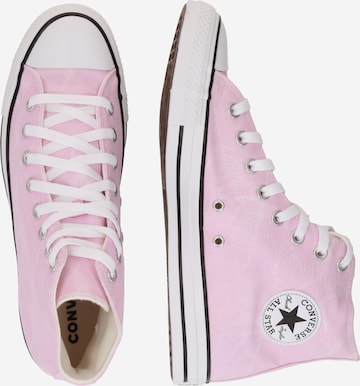 CONVERSE Sneakers hoog 'Chuck Taylor All Star' in Lila