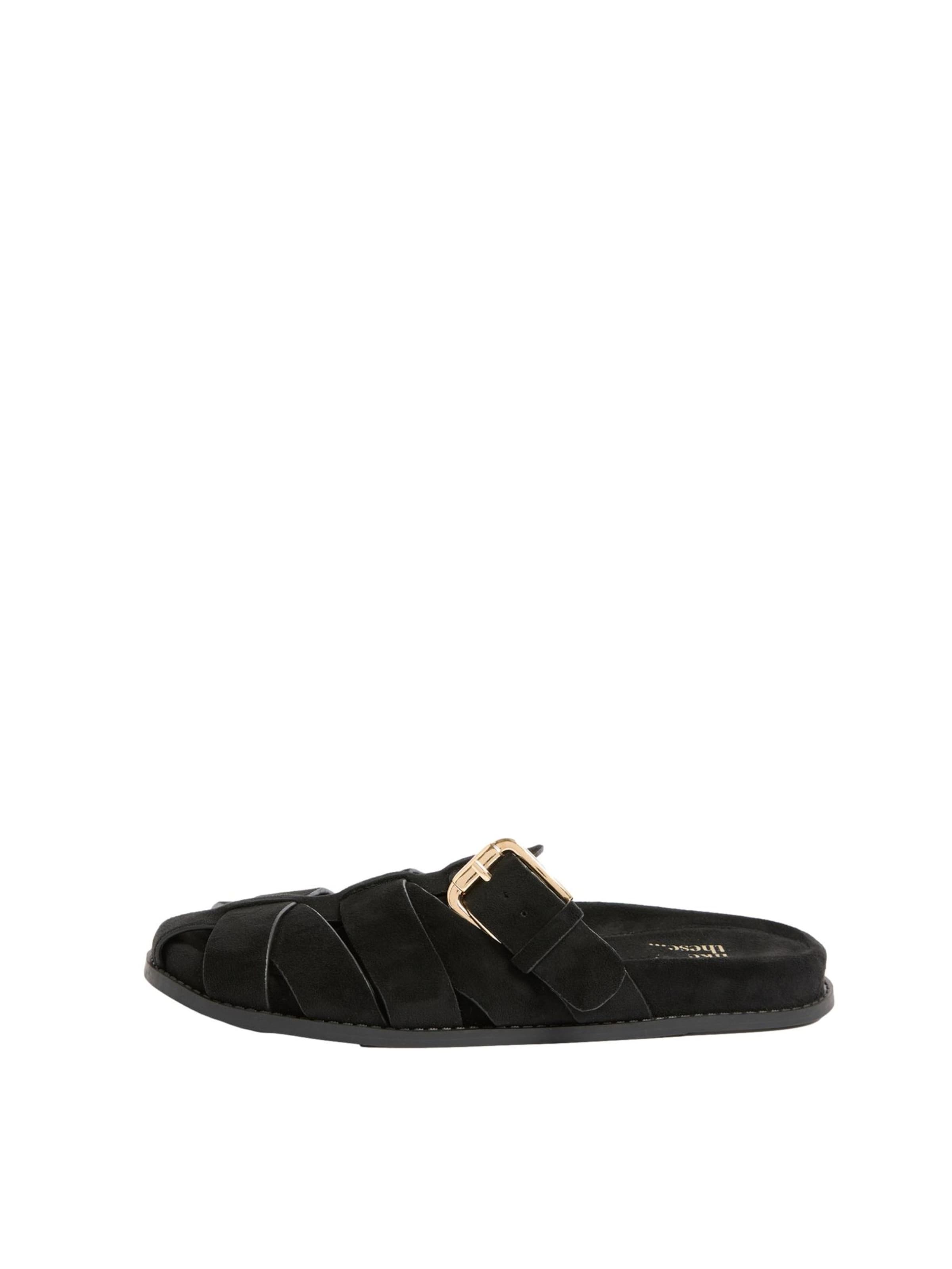 Zoccoletto di Friends Like These in nero: frontale