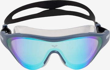 ARENA Glasses ' THE ONE MASK MIRROR' in Blue: front