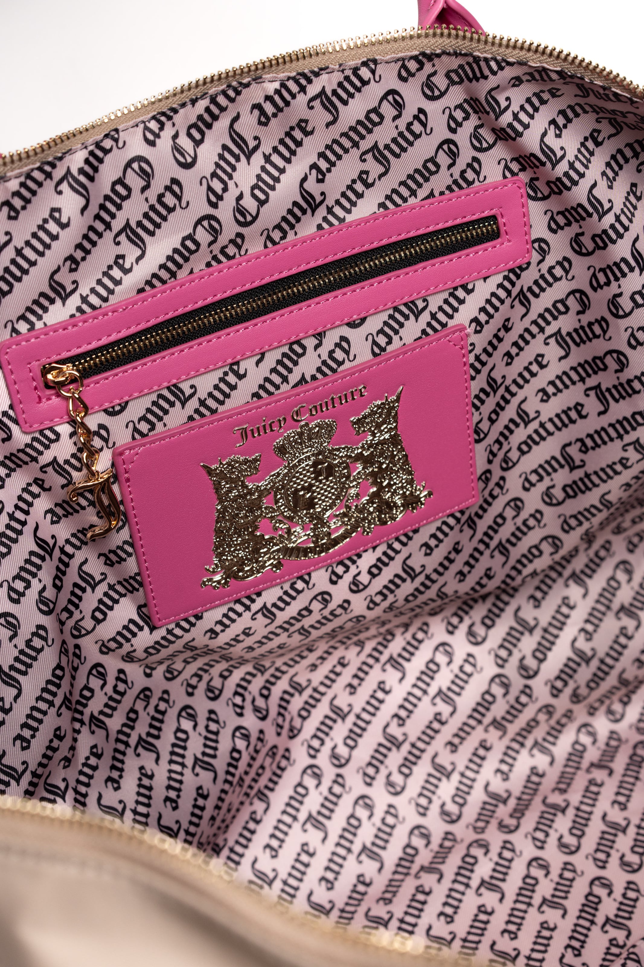 Borsa weekend di Juicy Couture in beige