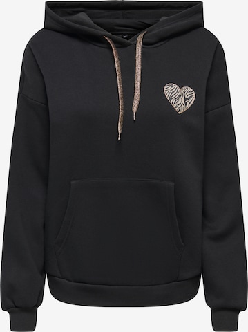 Sweat-shirt 'ONLDAZE' ONLY en noir : devant