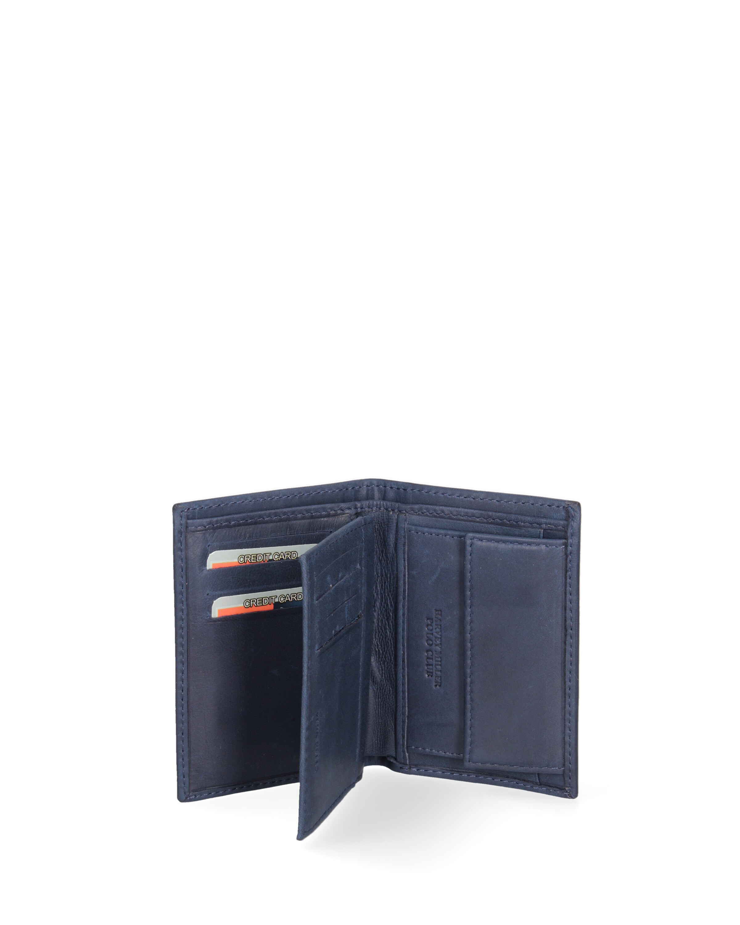 HARVEY MILLER Portemonnee in Blauw