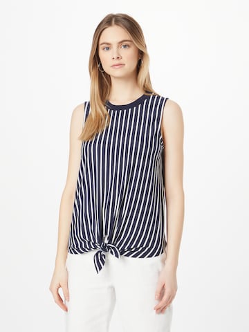 Ragwear - Top 'RAYADA' en azul: frente