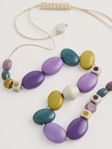 Chaîne 'Bodinnar' Seasalt Cornwall en violet