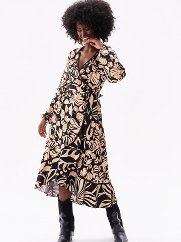 Blue Shadow Dress in Mixed colors