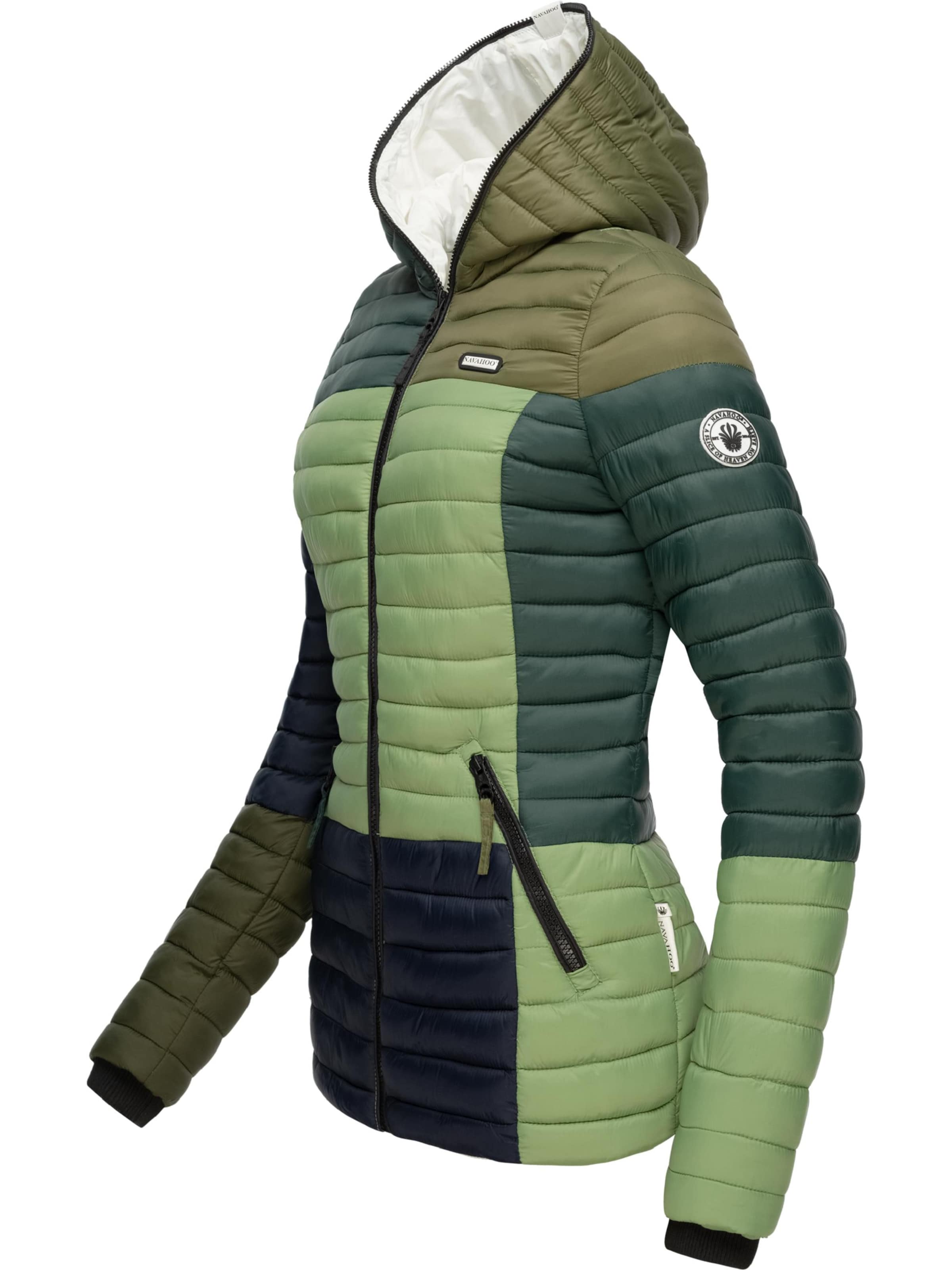 NAVAHOO Jacke 'Multikulti' in Grün