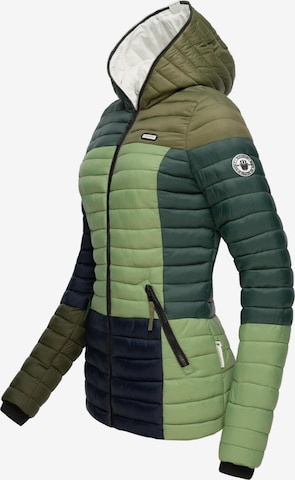 NAVAHOO Between-Season Jacket 'Multikulti' in Green