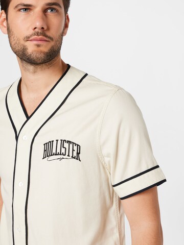 HOLLISTER Regular Fit Hemd in Beige