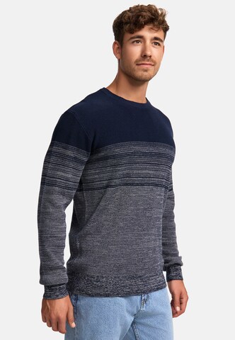 INDICODE JEANS Sweater 'League' in Blue