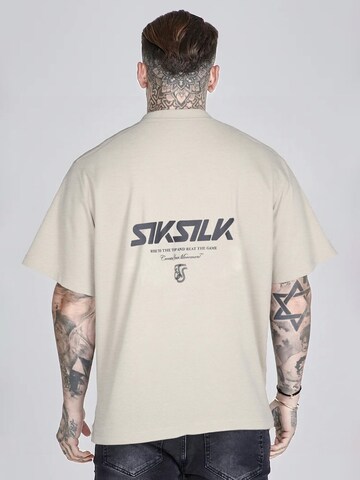 Maglietta di SikSilk in beige