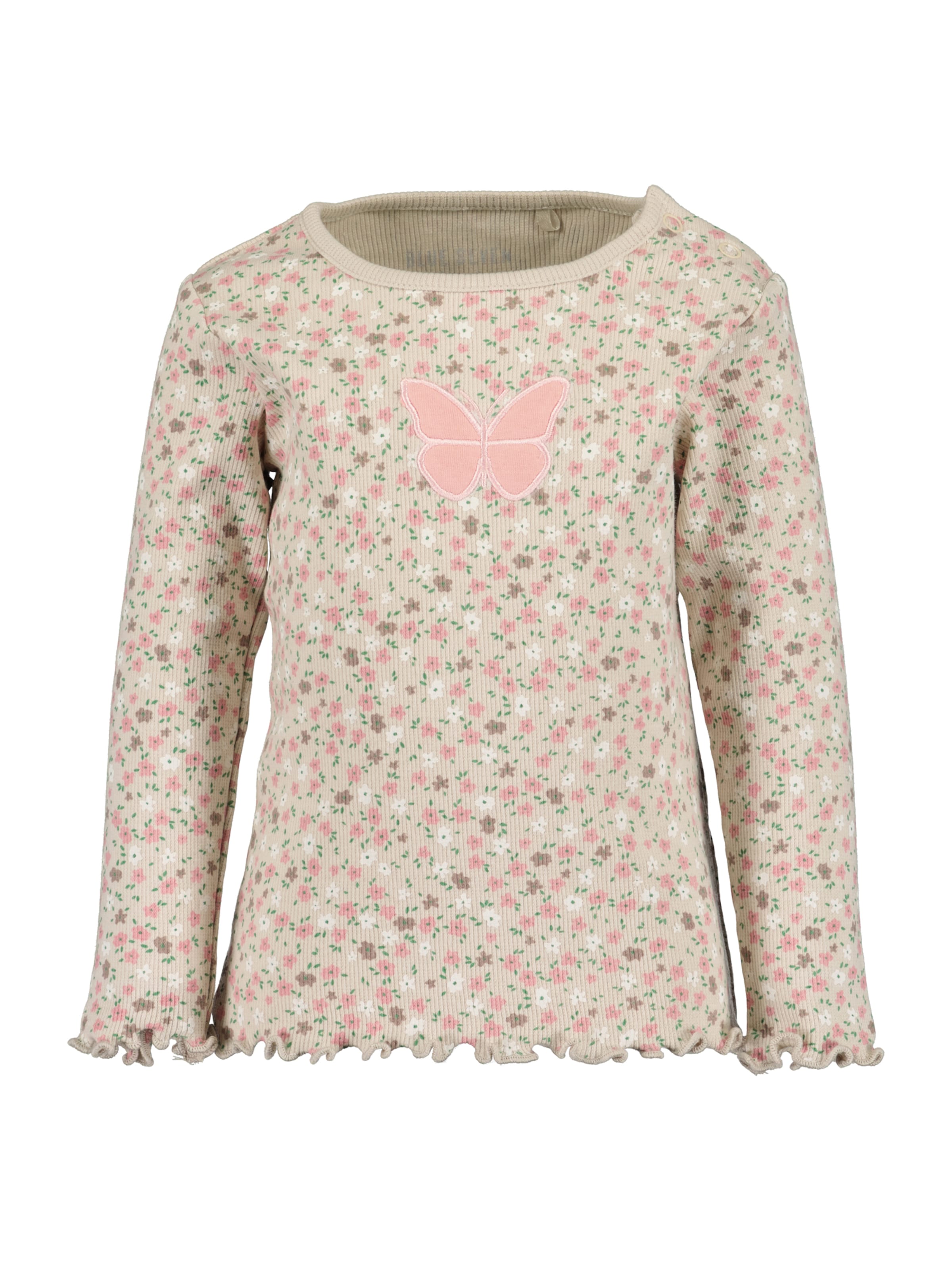 BLUE SEVEN Μπλουζάκι σε μπεζ: μπροστά