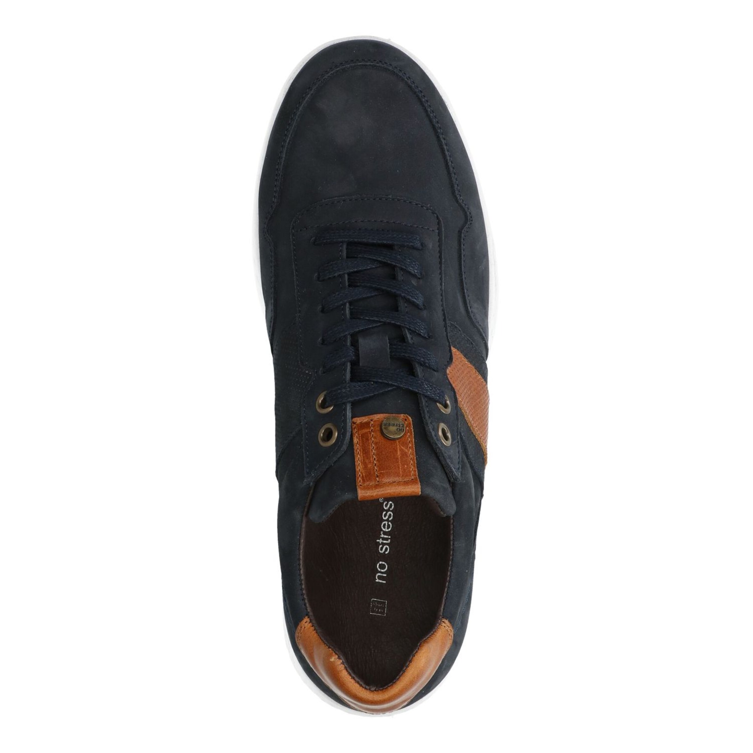 Baskets basses no stress en bleu