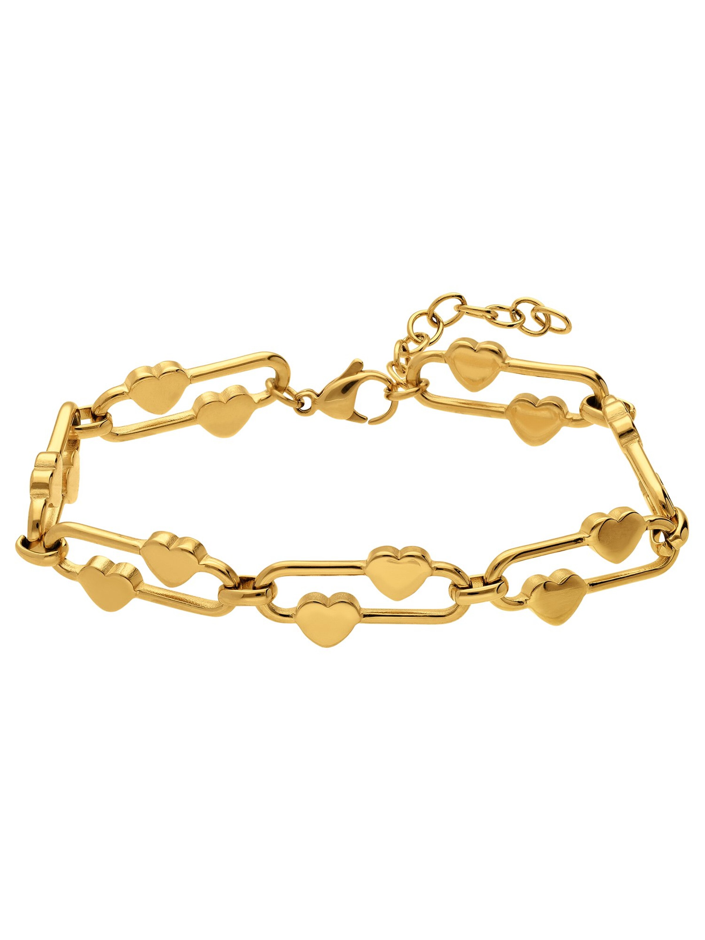 Lucardi Bracelet in Gold: front