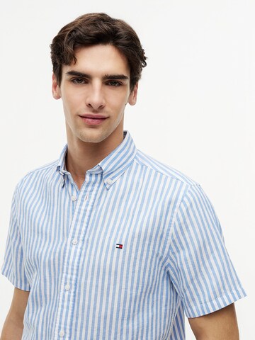 TOMMY HILFIGER Regular Fit Hemd in Blau
