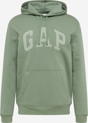 GAP Sweatshirt in Grün: predná strana