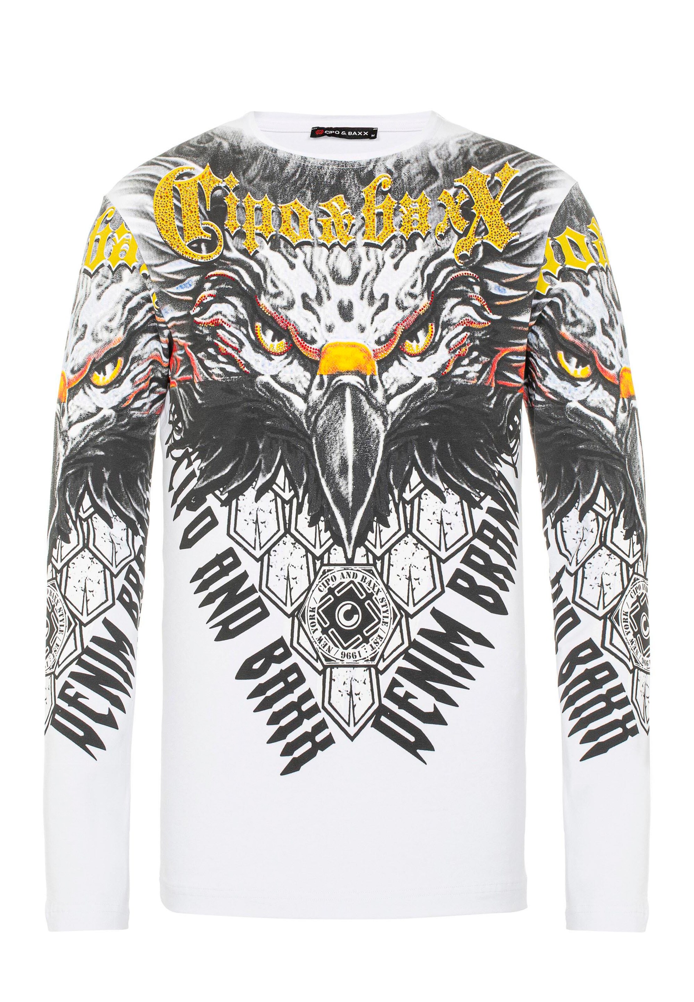 CIPO & BAXX Shirt in White: front