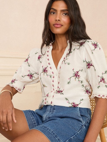 love & roses - Blusa en beige