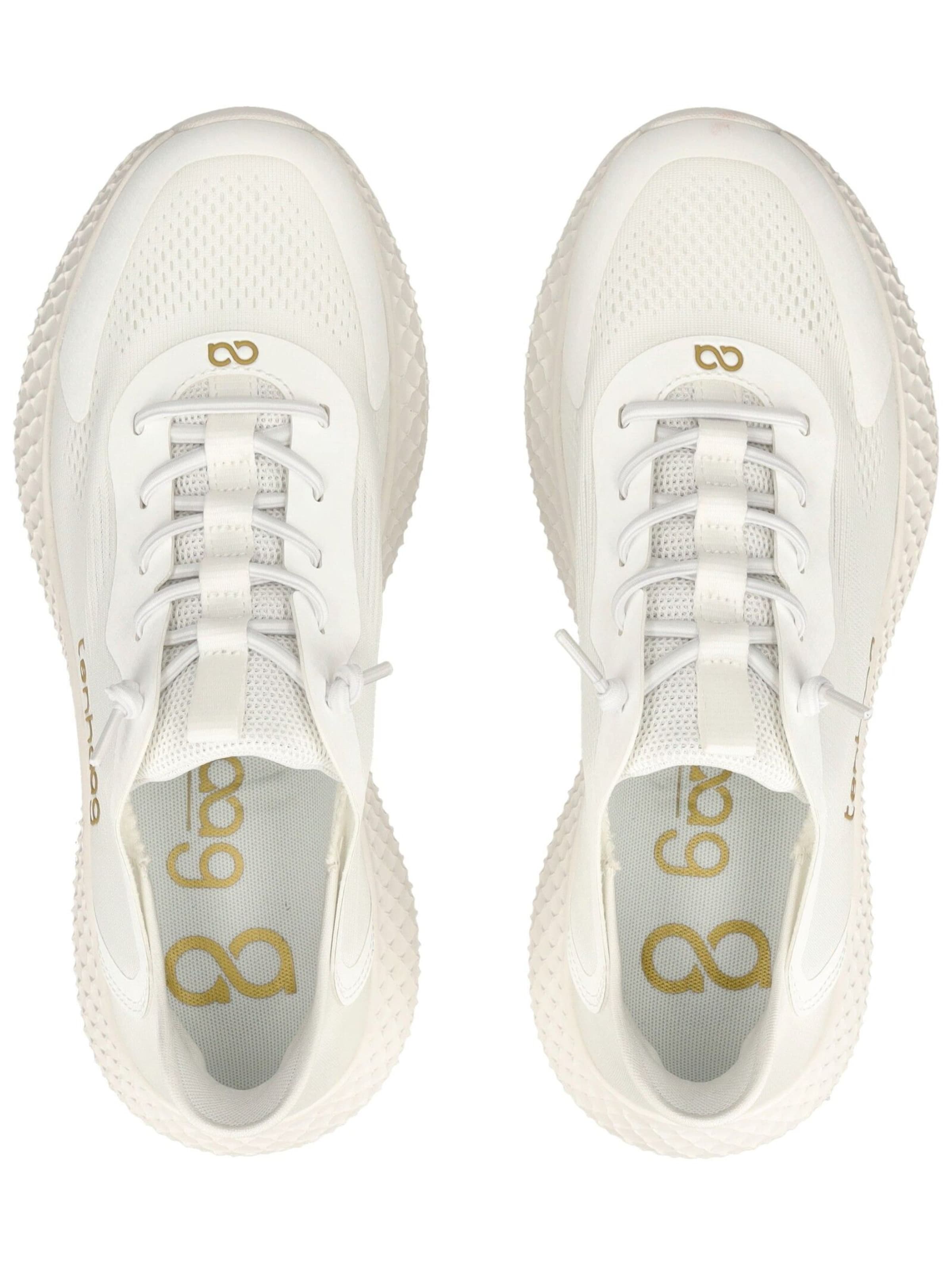 Sneaker bassa di Tenhaag in bianco