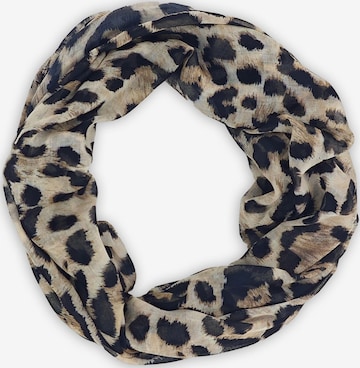 styleBREAKER Schlauchschal 'Loop Schal mit Leoparden Muster' in Beige: Vorderseite