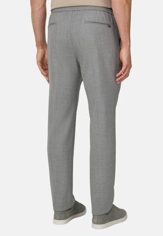 Coupe slim Pantalon à pince Boggi Milano en gris