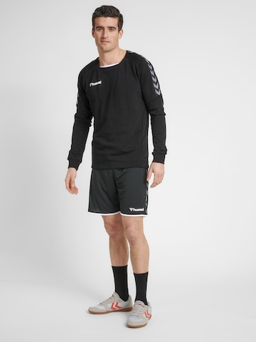 Hummel Sportsweatshirt in Zwart