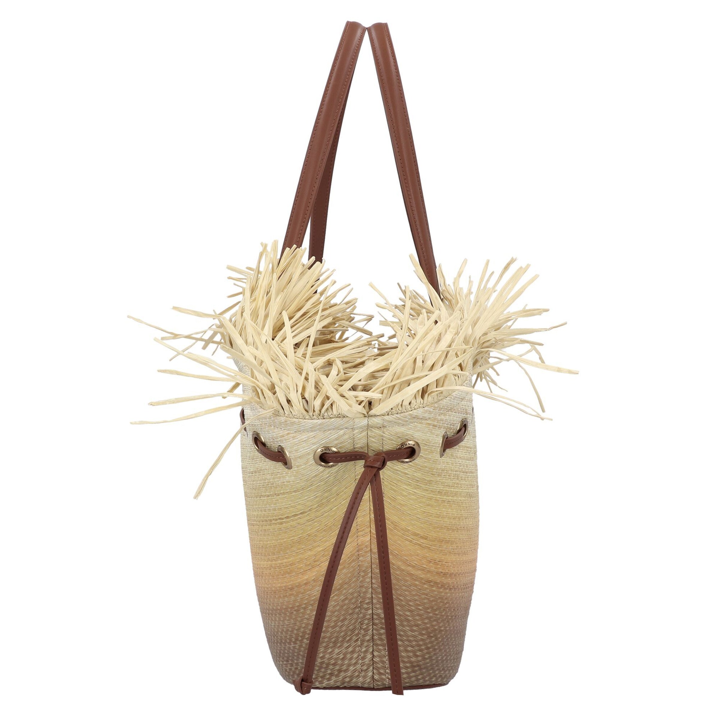PINKO Shopper 'Pagoda' in Beige