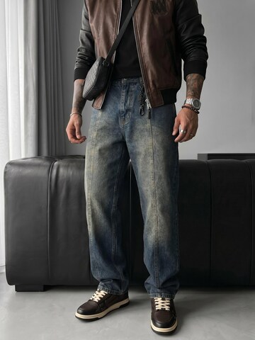 Kleidermafia Baggy Jeans in Blauw
