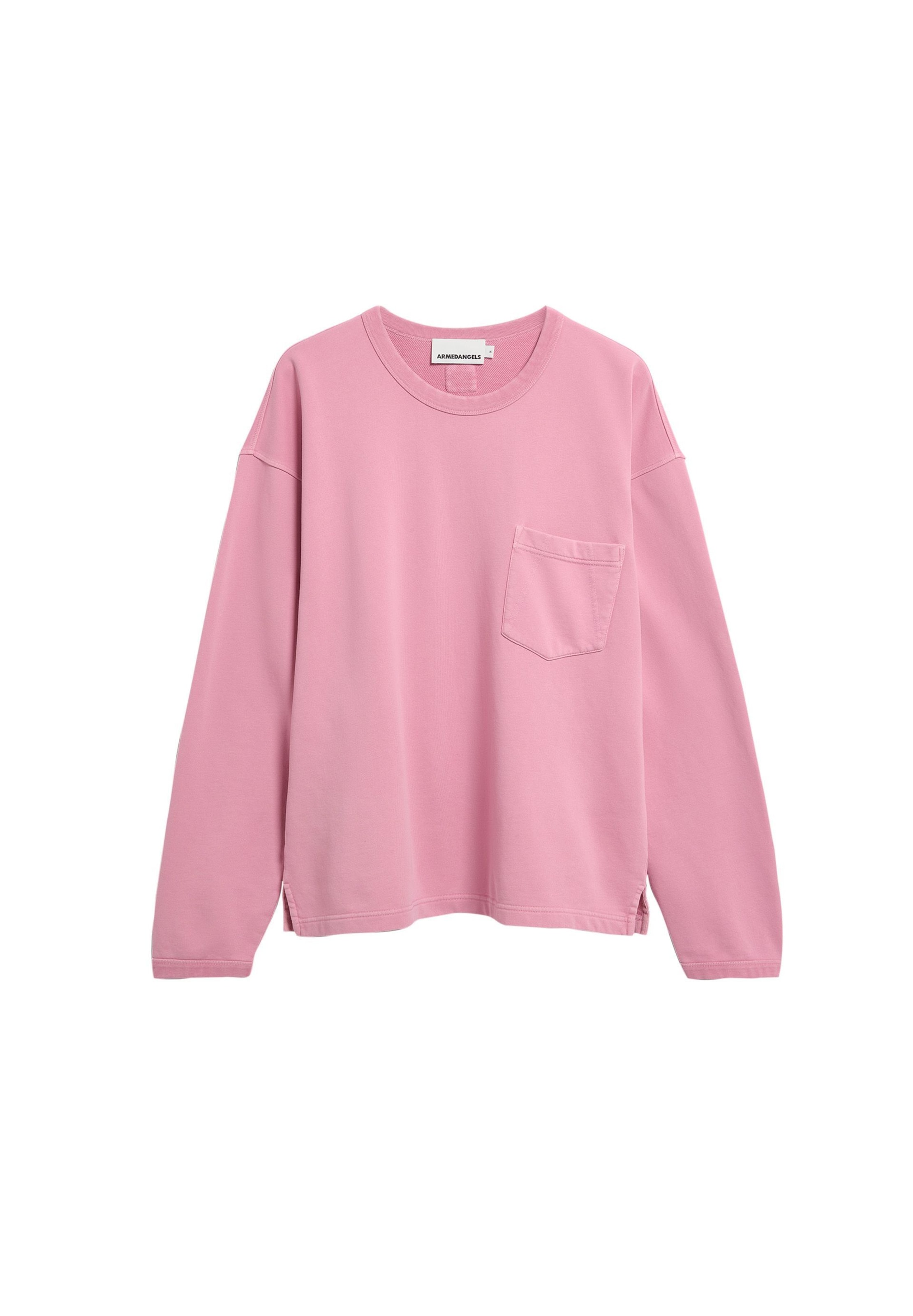 ARMEDANGELS Sweatshirt in Roze: voorkant
