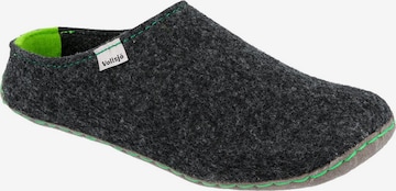 Vollsjö Pantolette '11906-015D-12114' in Grün: Vorderseite