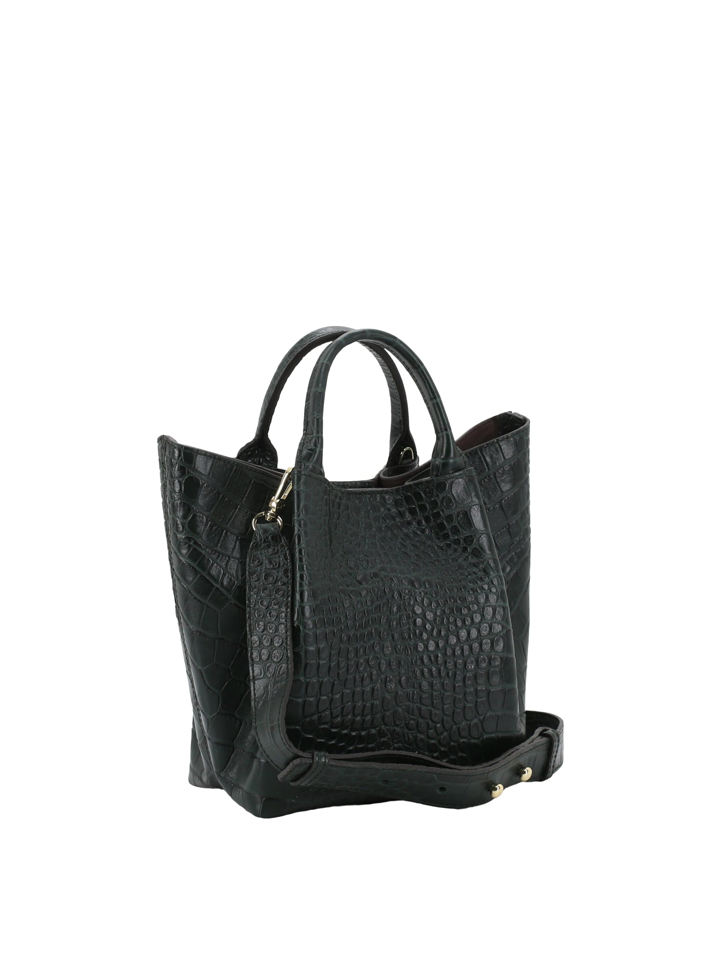 ABRO Shopper 'ESSENITAL' in Green