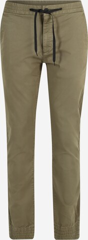 HUGO Slim fit Chino trousers 'Davidon' in Green: front